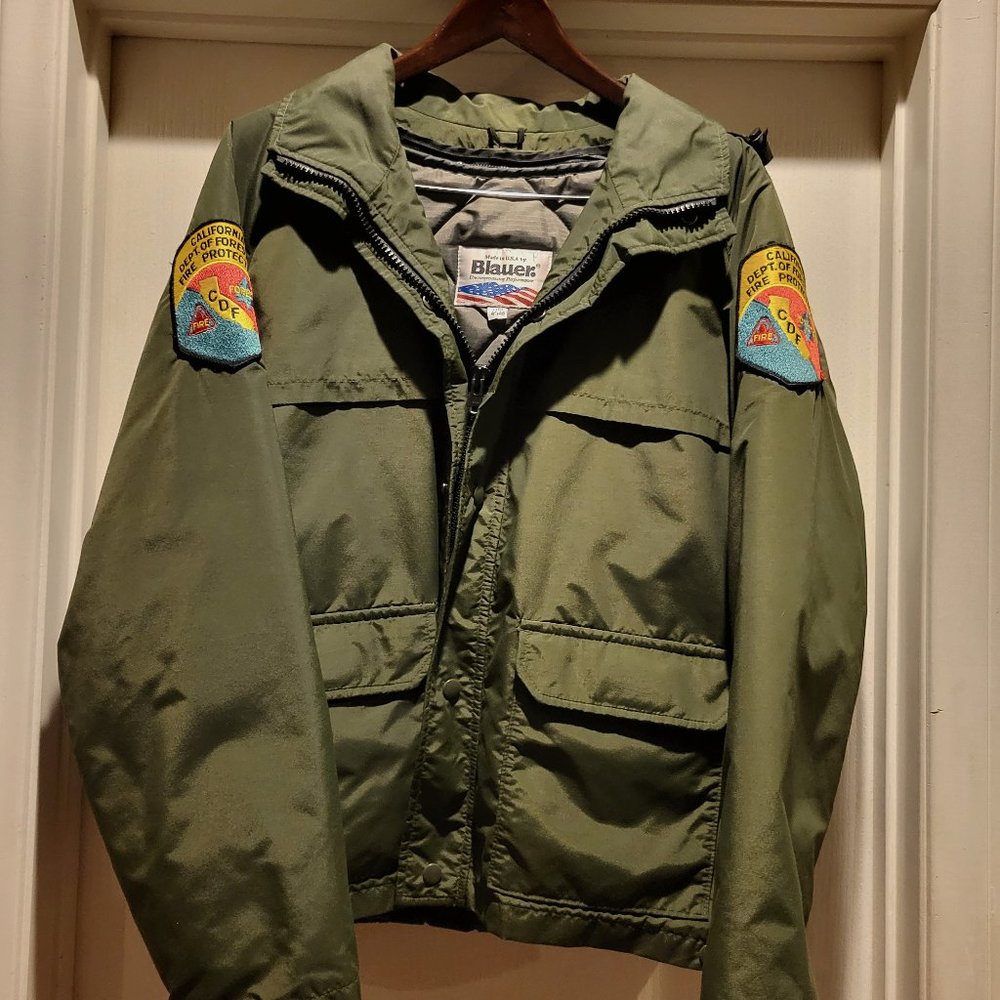 Vintage Cold Weather Jacket by Blauer. Large size 44-46.